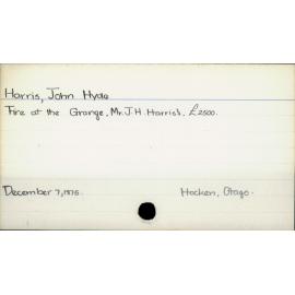 Harris, John Hyde