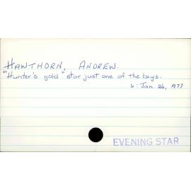 Hawthorn, Andrew