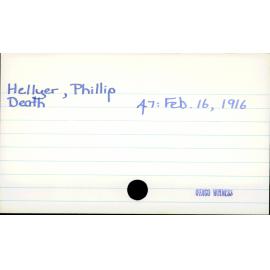 Hellyer, Phillip