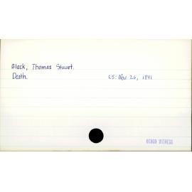 Black, Thomas Stuart 