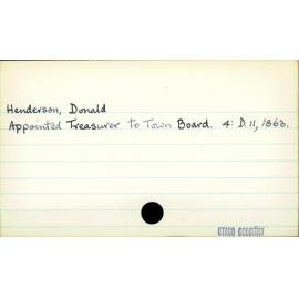 Henderson, Donald
