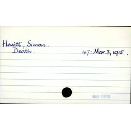 Hewitt, Simon