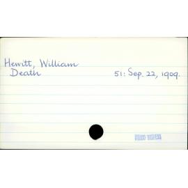 Hewitt, William