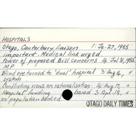 Hospitals - New Zealand