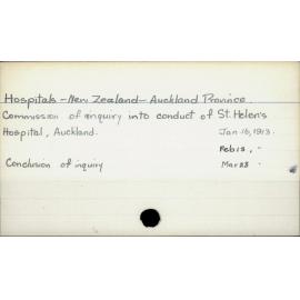 Hospitals - New Zealand - Auckland Province