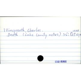 Illingworth, Charles