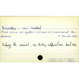 Inventors - New Zealand