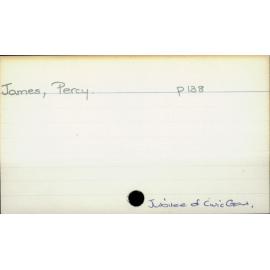 James, Percy