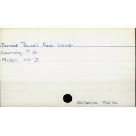 James Powell Rest Home