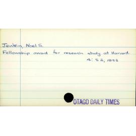 Jenkin, Noel S.