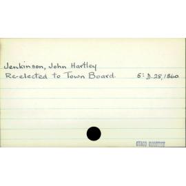 Jenkinson, John Hartley