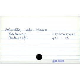 Johnston, John Moore
