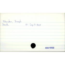 Johnston, Joseph