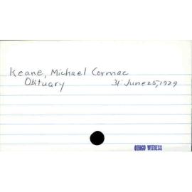 Keane, Michael Cormac