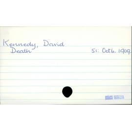 Kennedy, David
