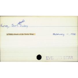 King, Sir Frederick Truby