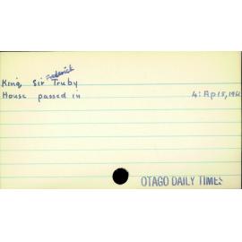 King, Sir Frederick Truby