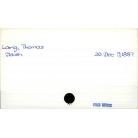 Laing, Thomas