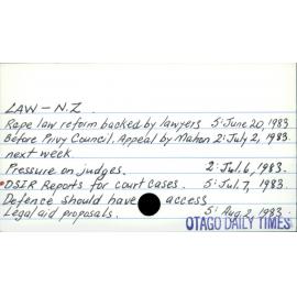Law - N.Z.