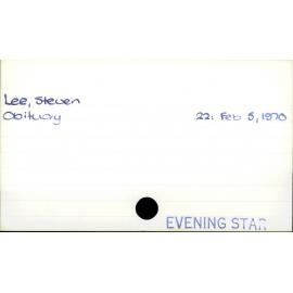 Lee, Steven