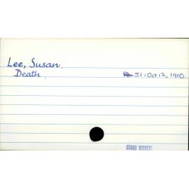 Lee, Susan