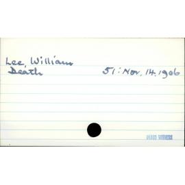 Lee, William
