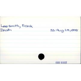 Lee Smith, Frank