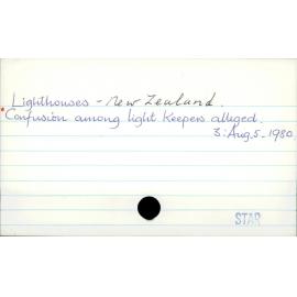 Lighthouses - New Zealand