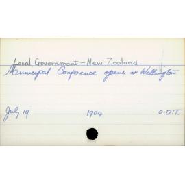Local Government - New Zealand
