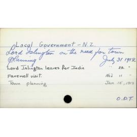 Local Government - N.Z.