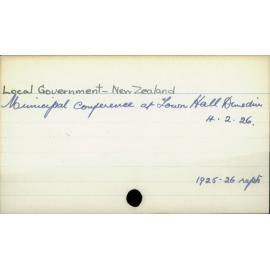 Local Government - New Zealand