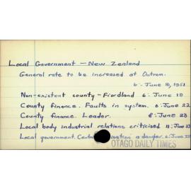 Local Government - New Zealand