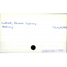 Luttrell, Edward Sydney