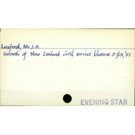 Luxford, Mr J.H.