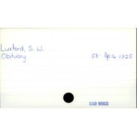 Luxford, S.W.