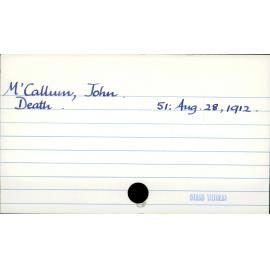 McCallum, John.