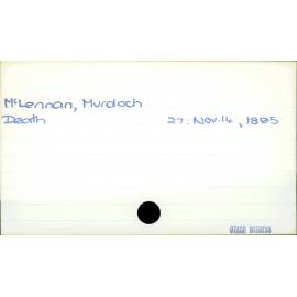 McLennan, Murdoch