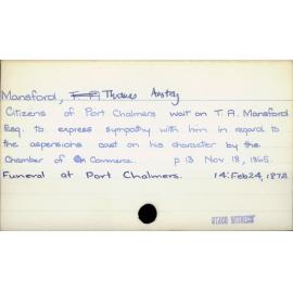 Mansford, Thomas Anstey