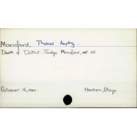 Mansford, Thomas Anstey