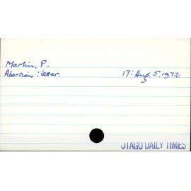 Martin, P.