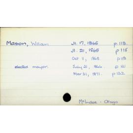 Mason, William