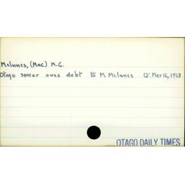 McInnes, (Mac) M. G.