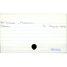 McInnes, Malcolm