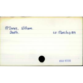 McInnes, William