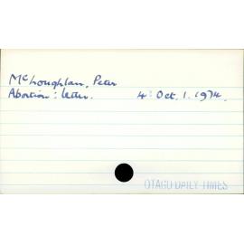 McLoughlan, Peter