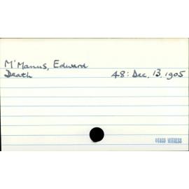 McManus, Edward
