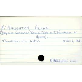 McNaughton, Allan