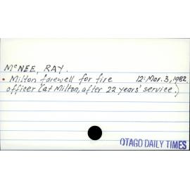 McNee, Ray