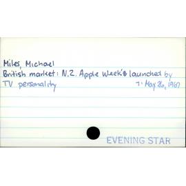 Miles, Michael