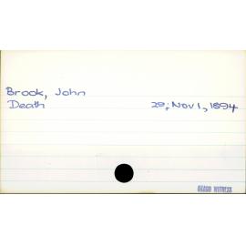 Brook, John